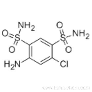 1,3-Benzenedisulfonamide,4-amino-6-chloro- CAS 121-30-2